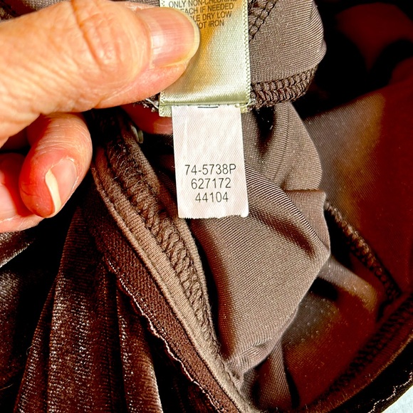 J. Jill XSP Stretch Velvet Skirt - Picture 9 of 11